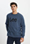 سويت شيرت رجالي برقبة دائرية من أنثراسايت L80XTJTG_Crew Neck Sweatshirt