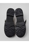 Milah Green Nubuck Shoes for Women. - 3