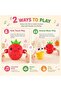 2PCS Interactive Sensory Music Plush Toys, Strawberry & Banana Fruit-Inspired for Kids Early Learning - 4