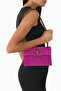 Mini Kensington Shoulder Bag, Suede, Chain Strap, Elegant and Compact - 2
