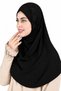 Elegant Hijab for Women – Floral Embellished Modest Islamic Headscarf, Stylish Draped Hijab for Women - 2
