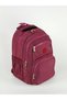 Unisex Waterproof Multi-Compartment Crinkle Middle School High School Backpack - 6