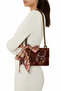 Shoreditch Butterfly Leather Luxury Design Women's Shoulder Bag - Brown - 2