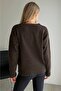 Women's V-Neck Knit Sweater - 4