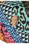 Kensington Leather Bag, Multicolor Leather Bag and Chain Strap - 3