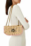 Chelsea Ruffle Detailed Luxury Design Women's Shoulder Bag - Multi-Color - 2