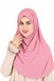 Elegant Hijab for Women – Floral Embellished Modest Islamic Headscarf, Stylish Draped Hijab for Women