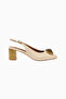Chelsea 60 Block Luxury Leather, Women's Heeled Sandals