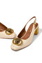 Chelsea 60 Block Luxury Leather, Women's Heeled Sandals - 5