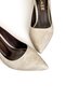 Women's Stiletto Printed Beige Closed Pointed Toe Medium Heel F703 - 5