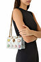 Mini Vinyl Kensington Gem Stone Chain Strap Women's Shoulder Bag - Multi-Color - 2