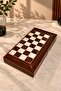 Luxury Large Size Classic Backgammon Set, Backgammon Set Classic Walnut, Gift Backgammon Dimensions: 49X24X6 cm - 2