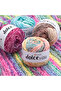 Dolce Vita Velvet Hand Knitting Yarn – 150 g 260 m Chenille Soft Plush Yarn-1 Piece-3418 - 3
