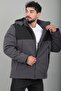 Segmented Softsheel Winter Coat with Fur Inside Kmd 889_50523 - 3