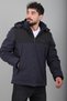 Segmented Softsheel Winter Coat with Fur Inside Kmd 889_50523 - 2