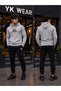 🚀   Write Your Style into Your Soul! Men'S/Women's Hooded Tracksuit Set |   Modern Cutting |   Casual Elegance & Maximum Comfort 🔥 - 3