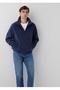High Collar Velvet Loose Fit Coat. - 2