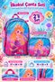 Mermaid Glitter Elementary School Bag Set of 2: School Backpack and Lunch Bag Set - 4