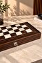 Luxury Large Size Classic Backgammon Set, Backgammon Set Classic Walnut, Gift Backgammon Dimensions: 49X24X6 cm - 8