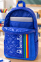 Saks Blue Primary School Bag Double Compartment Laptop Compartment School Backpack 43X30X17 cm - 4