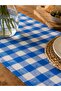 Karesa Checkered Table Runner Cotton Plaid Table Runner 50X150 cm - 3