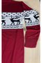 Women's New Year (New Year-Christmas) Themed Deer Pattern Tunic Mini Dress (Couple Product) - 6