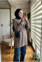 Women's Off-Shoulder Slit Detailed Loose Tunic - 2