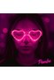 Pink Led Light up Heart Glasses – 3 Modes Party & Glow Glasses