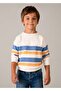 Boy's Mercerized Sweater White