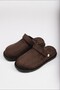 Women's Slippers with Buckle and Fur Inside