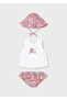 Newborn Baby Swimsuit Set Pink