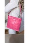 Genuine Leather Women's Shoulder and Crossbody Bag with Strap - 2