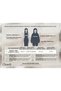 Women's Dress and Sweater Striped Knitwear Set - 7