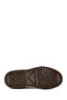 Men's Brown Lace-Up Thick-Soled Leather Sneaker Wm710006Df - 5