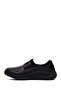 Women's Black Thick Soled Leather Comfort Shoes Af460015Dv - 3