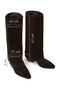 Women's Brown Suede Leather Cowboy Boots Af530025Ds - 4