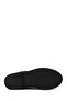 Women's Black Quebec Zippered Thick Soled Leather Boots 021Z100690 - 5