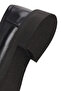 Women's Black Thick-Soled Leather Loafer Af450010Dv - 8