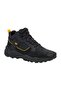 Men's Black Grapple Leather Mid Boots - 3
