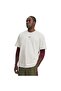 Men's White Ua m Hwt Metal Logo Ss Tshirt