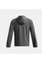 Stretch Woven Men's Gray Windbreaker - 4