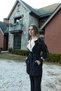 Elii Double Color Trench Black - 3