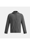 Stretch Woven Men's Gray Windbreaker - 3