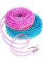 Nylon Portable Clothesline,5m Windproof Indoor Outdoor Laundry Rope,2 Pcs