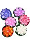 Floating Lotus LED Pool Lights,Waterproof Artificial Flower Pond Candles,6 Pieces