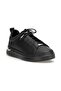 One Air 7660 Black Genuine Leather Sneaker - 3