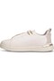 One Air 7660 White Genuine Leather Sneaker - 4