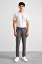 Gray Denim Pants