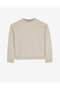 W essential crewneck sweatshirt women's grey sweatshirt s2610011-1457