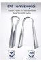 2-piece stainless steel tongue scraper and tongue cleaner set - 2